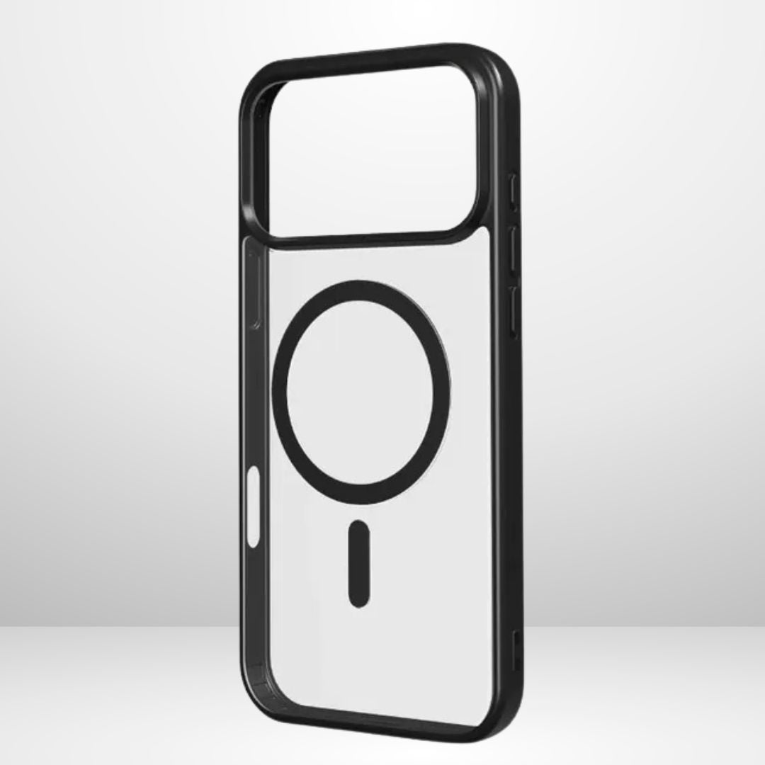 Ultra-Hybrid Crystal Clear Magsafe Case for iPhone 17 Series (BLACK)